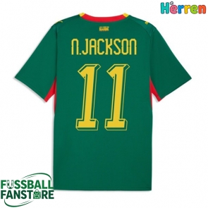 Senegal Nicolas Jackson #11 Replik Auswärtstrikot WM 2026 Kurzarm